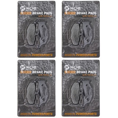 Brake Pad Set for Suzuki GSXR600 GSXR750 GSXR1000 Rear Semi-Metallic 4 Pack