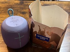 Ultimate Ears WonderBoom Wireless Bluetooth Portable Speaker Purple Waterproof