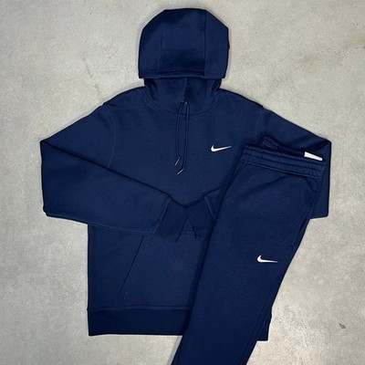 Unisex Custom Nike Tracksuit Set Men, Women Sweat suit Nike Fleece