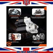 Starter Motor FIT FOR AUDI A3 (8P1) FOR Seat Altea 2009 FOR VW Polo 9N 1.9 TDI