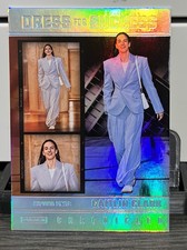 2025 Panini Caitlin Clark Chronicled Dress for Success #70 Silver Foil