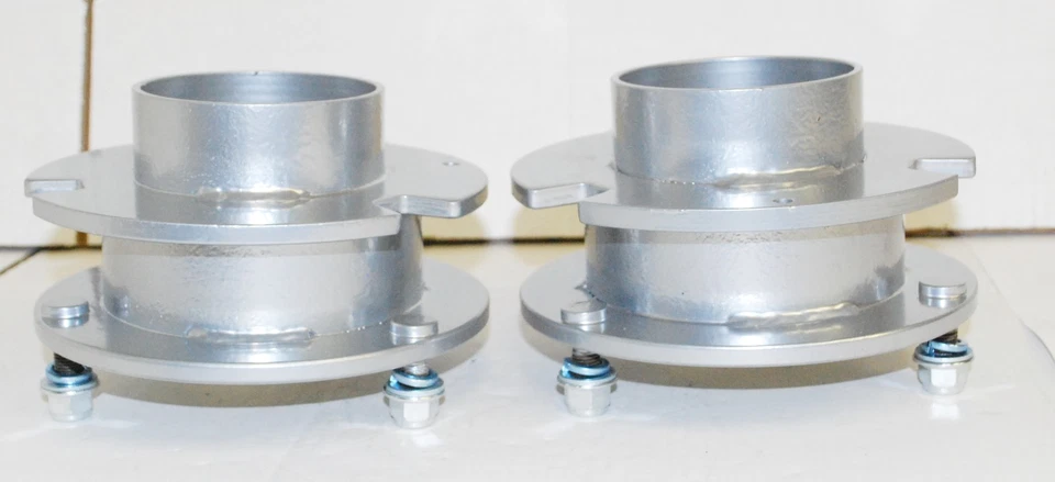 Kit Elevador Nivelador Suspensión Delantero 2" para 94-13Dodge Ram 1500/2500/3500 4x4 Plateado Foto 4 de 4