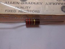 ALLEN BRADLEY 220 ohm 2 watt 5 Carbon Comp Resistor 1