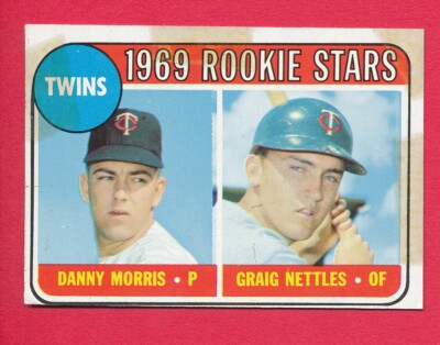 NO BLACK LOOP NETTLES ROOKIE 1969 TOPPS #99 GRAIG LOW GRADE SEE TAPE *TPHLC-9381