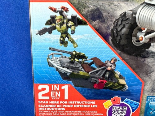 New WARTHOG RALLY Mega Bloks Construx HALO GNB25 - 4 Poseable Figures - 2 in 1 - Picture 6 of 8