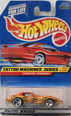 Hot Wheels Corvette Stingray - Tattoo Machines Series 4/4 (1993)