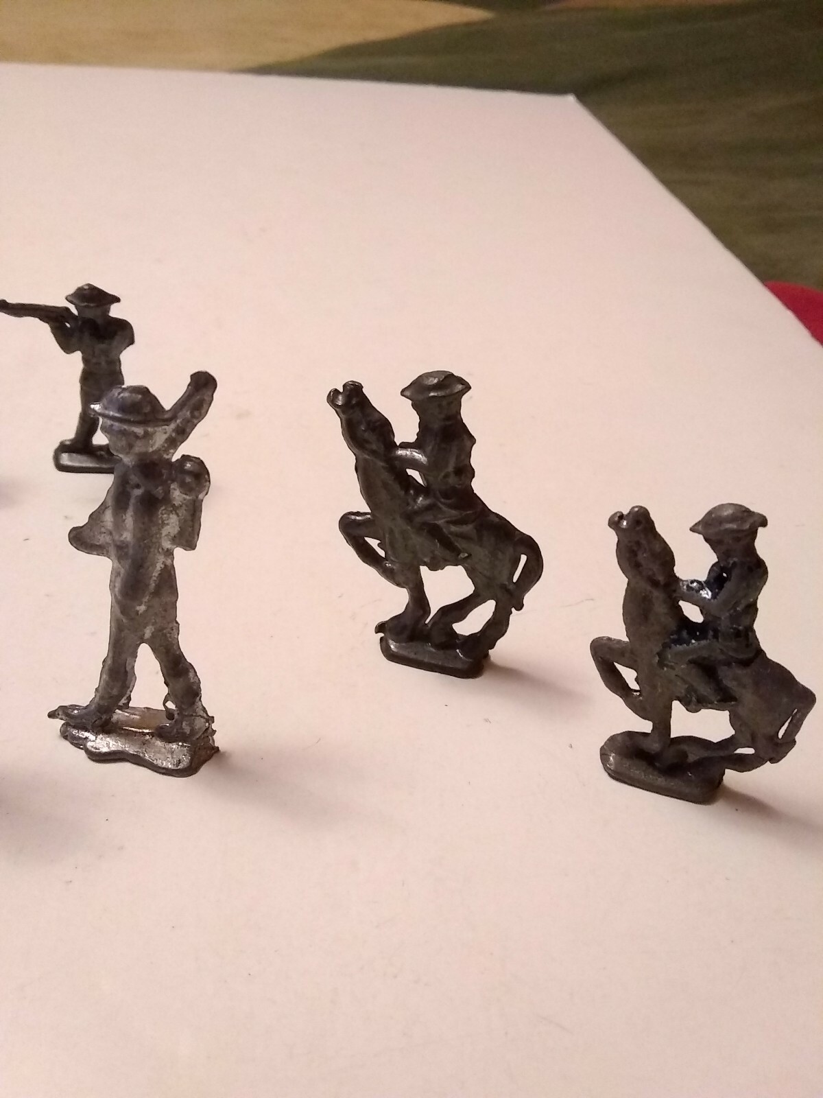 Lot of 15 Miniature Lead Soldiers eBay