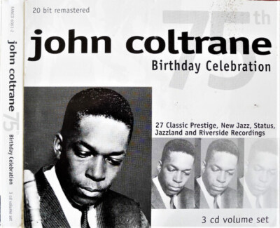 CD-BOX John Coltrane 75th Birthday Celebration DIGIFILE Zyx | eBay