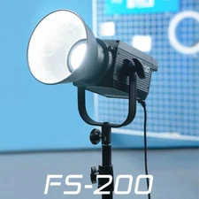 NANLITE FS-200 LED video Light Photography Light 5600K COB-Daylight Monolight 