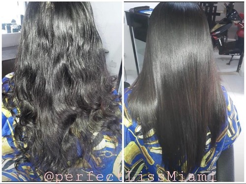 Keratin Hair Treatment Smoothing System Damaged hair care. KIT (33 fl. oz.) - 第 5/5 張圖片