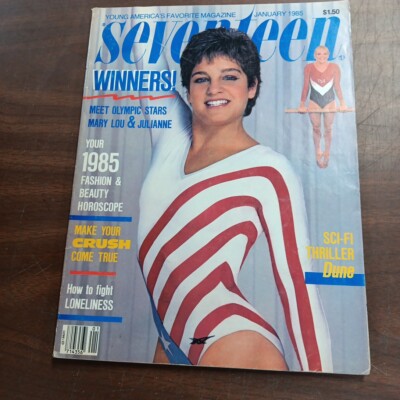 Seventeen Magazine January 1985 Mary Lou Retton Julianne McNamara Dune U Box