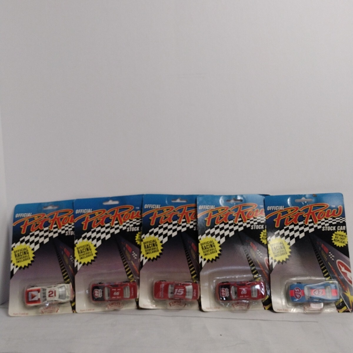 V.T.G PIT ROW Stock Cars #21 #66 #15 #66 #43 Lot Of 5 N.I.P | eBay