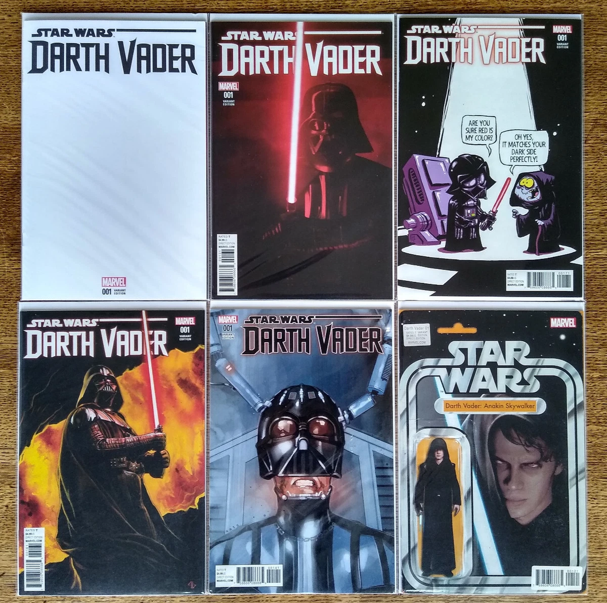 Marvel Star Wars: Darth Vader (2017) #1 Covers: B C D F G H - Variant Lot  NM | eBay
