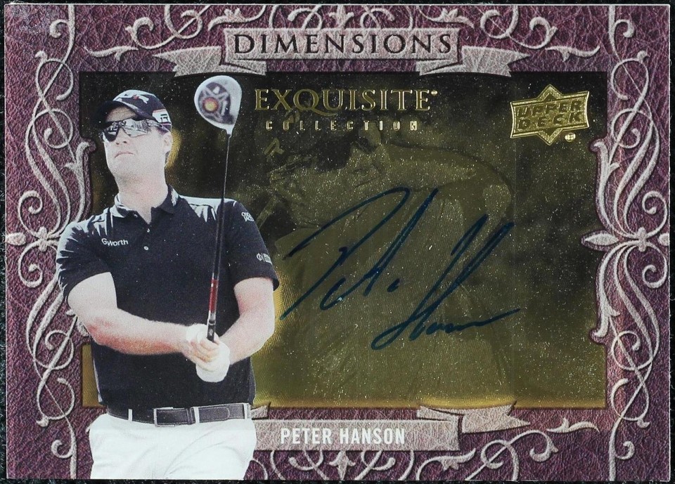 2014 Upper Deck Exquisite Collection - Peter Hanson #D-PH - 1 of 1