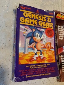 LOT of 2 Books: Nintendo, Genesis, Turbografx 16, Game Gear *Pre-Owned*