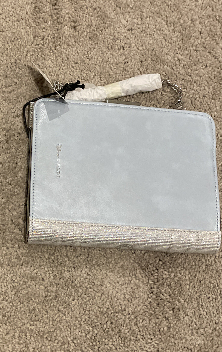 Disney X Aldo Cinderella Storybooktwo Clutche Light Blue Bag