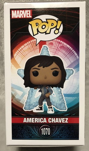 NUEVO Funko POP 1070 AMERICA CHAVEZ Dr. Strange Multiverse of Madness SDCC 2022 - Imagen 7 de 11