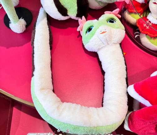 New Year BJ Universal Studios Movie Kung Fu Panda Snake Plush Warm hand scarf - Picture 5 of 6