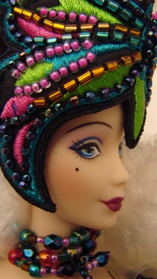 bob mackie porcelain barbie dolls