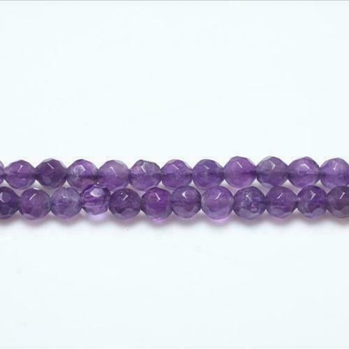 4mm – Round Faceted – Aqua – 35cm Strand – Bead, Trimming & Craft Co