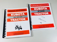 Kubota B7200D 4Wd Tractor Service Repair Manual Parts Catalog Shop Set Overhaul