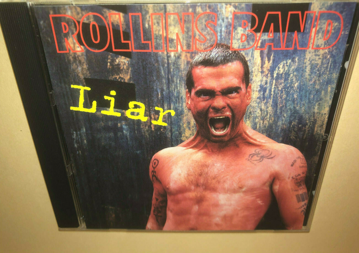 Rollins Band CD Liar promo CD hit single Henry Rollin Theo Van
