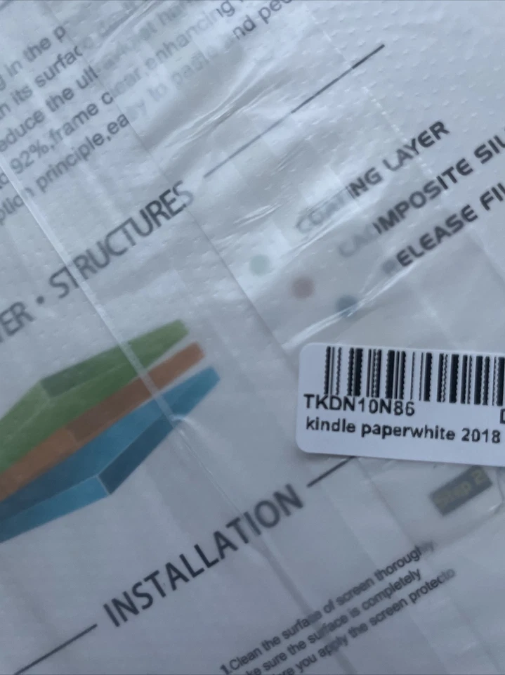 Amazon Kindle Paperwhite 10th Generation (2018) Matte PET Screen Protector - Image 3 of 3