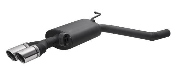 Silencieux arriere Ulter Audi A4 B8 1.8TFSI echappement haut de gamme en acier poli