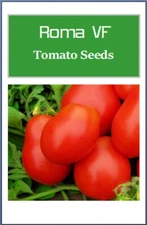 Roma VF Tomato Seeds | Fresh NON-GMO Heirloom Tomato Seeds Garden Seeds