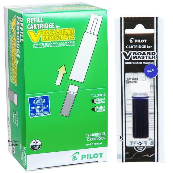 43923 Pilot VBoard Master Dry Erase Marker Refill Cartridge,