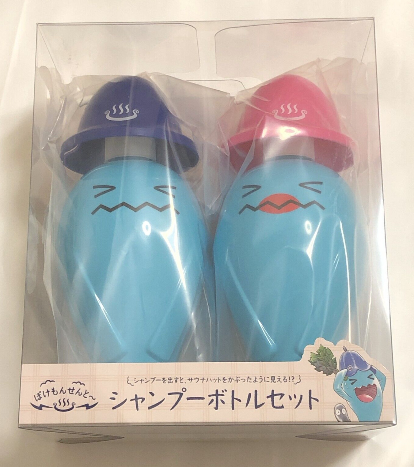 Pokemon Center Original Pokemon Sento Shampoo Bottle Set Wobbuffet