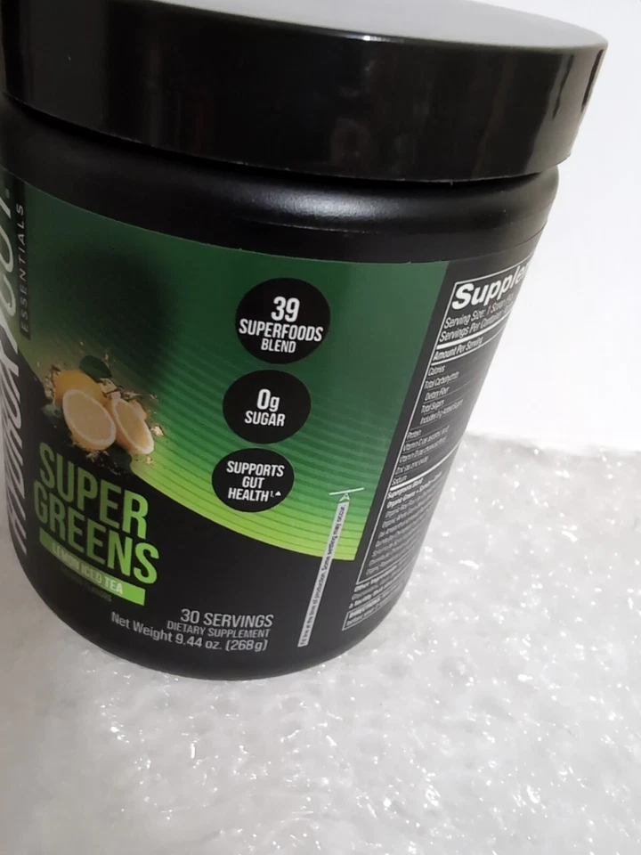 6 Muscletech Hydroxycut Essentials Súper Verdes Limón Té Helado Intestino Saludable Foto 2 de 4