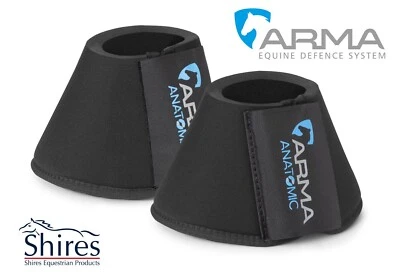 SHIRES NEOPREN OVER REACH STIEFEL schwarz stoßdämpfender Schutz vor Verletzungen