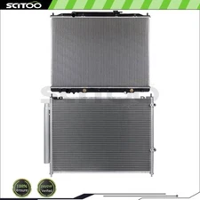 Car Radiator and A/C Condenser Kit Fits 2009 2010 2011 2012-2014 Honda Ridgeline