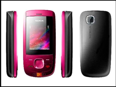 2220S Nokia 2220 Slide Graphite Camera easy to use Mobile Phone