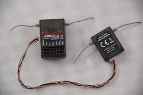 Spektrum AR6210 6-Channel DSMX Receiver - Item No.SPMAR6210 with Satelite