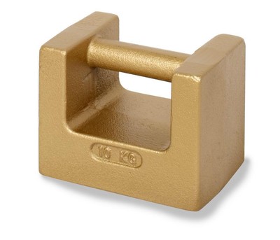 Troemner 10 kg Class F Cast Iron Grip Handle Calibration Weight # 9282 Statement