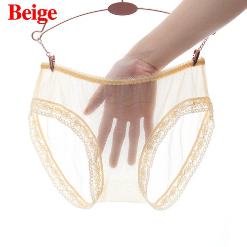 Damen Netz Slip Schlüpfer durchsichtig transparent Höschen Spitze Dessous Unterwäsche - Bild 7 von 20