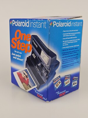 Polaroid Instant One Step Point & Shoot Camera PU30038F 8/98 w