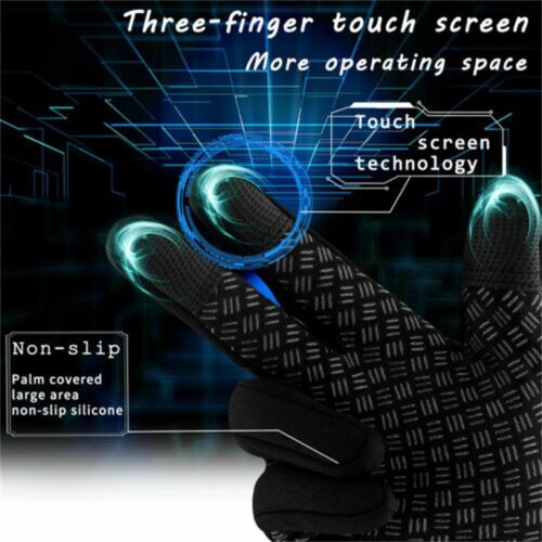 Thermo winddicht wasserdicht Winterhandschuhe Touchscreen warme Handschuhe Männer Frauen - Bild 5 von 20