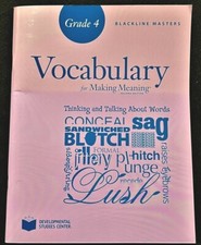 4th - Making Meaning  VOCABULARY  BLACKLINE MASTERS (2009, Second Edition)