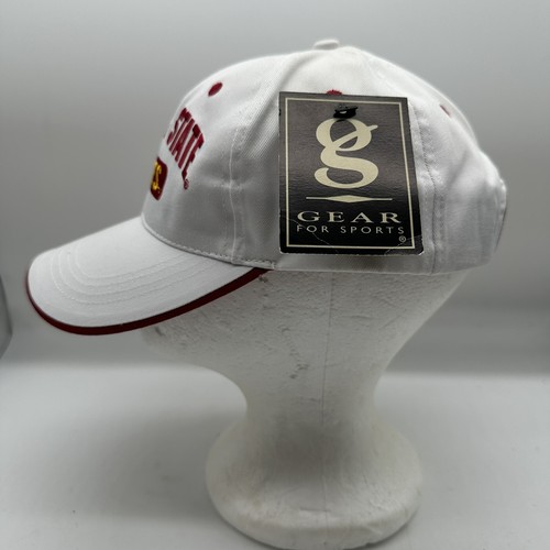 NWT Florida State Seminoles FSU NCAA Adjustable Snapback Hat Cap White Script - Picture 3 of 7
