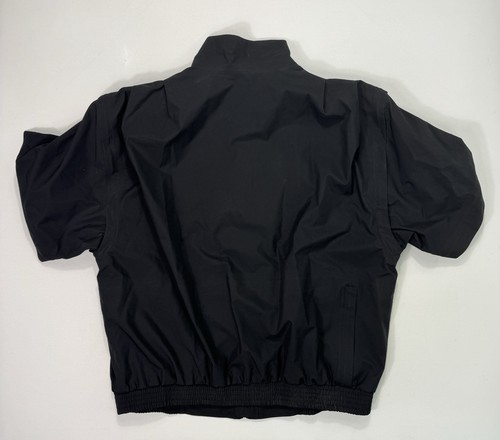 Brooks Brothers Waterproof Shell Jacket Mens Black XL Windbreaker Goretex Zip - Picture 2 of 12