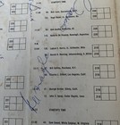 1968 U.S. Open Golf Championship Oak Hill Pairing Sheet Autographs Lee Trevino + — photo 9