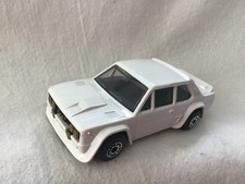 MATCHBOX SUPERFAST BULGARIAN ISSUE FIAT ABARTH WHITE