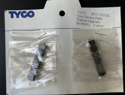 12x TYCO 440x2 TRACTION MAGNETS #6573 (6 Pair) Loose - NEW
