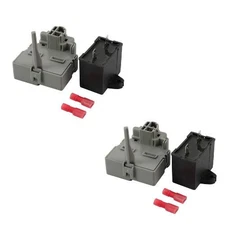 (2 PK) W10189190 Refrigerator Overload, Relay Capacitor WPW10189190, WPW10662129