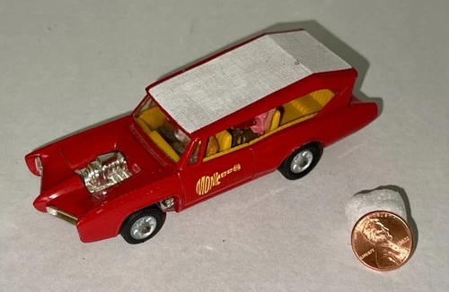 Corgi Toys Monkeemobile with all Figures - NR Original 1960s Model Vintage Rare