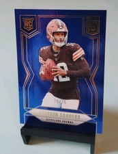 2025 Panini Donruss Elite Shedeur Sanders Blue /75 RC #112 Browns SP