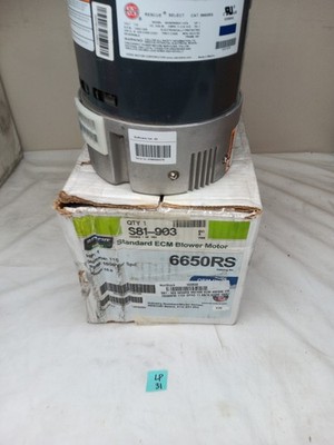 US Motors *New-Worn Box* 6650RS 1HP RESCUE BLOWER MOTOR 1050/VARIABLE SPEED